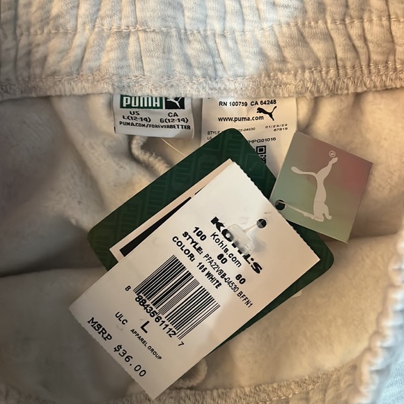 Girls Puma joggers nwt - Picture 3 of 4